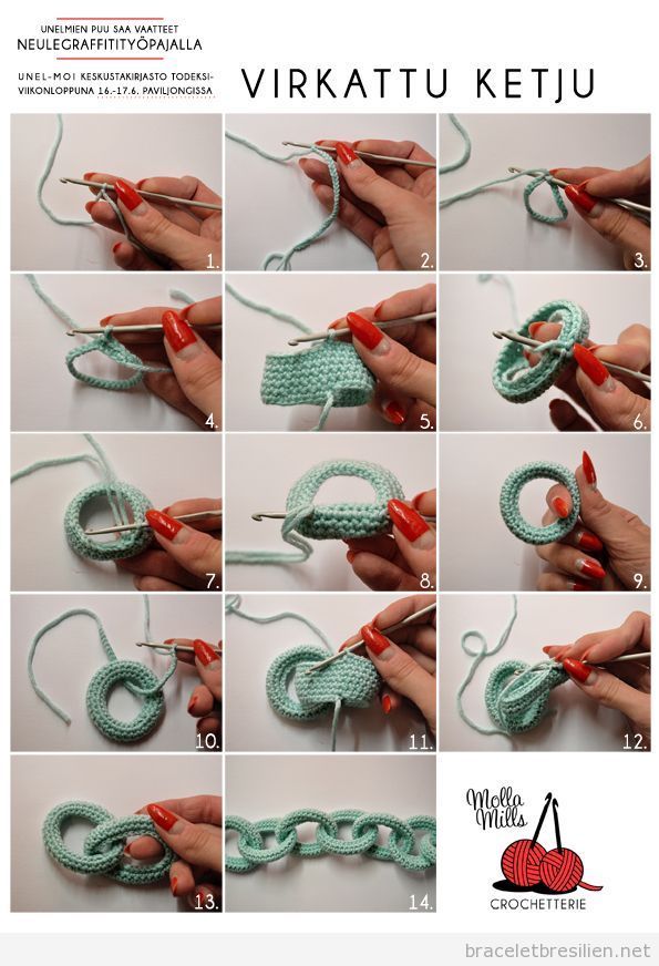 apprendre comment faire le crochet