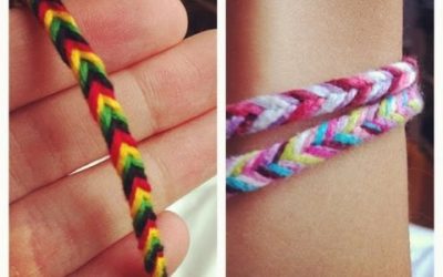 Bracelet brésilien modèle queue de poisson, vidéotutoriel