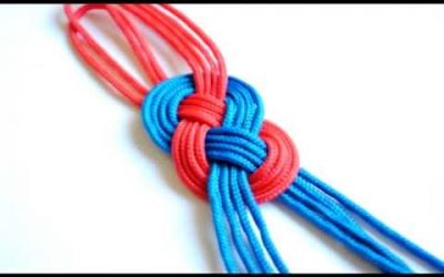 Comment réaliser un bracelet avec un noeud marin, pas à pas