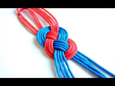 Comment réaliser un bracelet avec un noeud marin, pas à pas