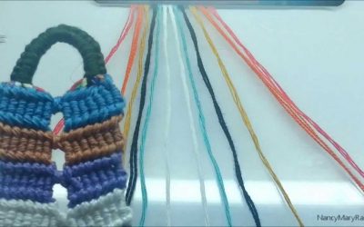 Bracelet brésilien double flip-flop zig zag, vidéo tuto