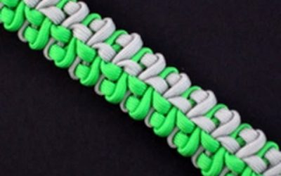 Tuto bracelet noeuds, modèle « Melting bar »