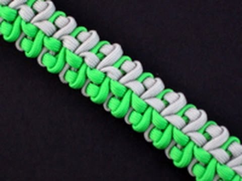 Tuto bracelet noeuds, modèle « Melting bar »