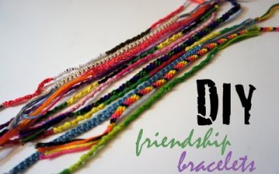 Trois modèles de bracelet brésilien très fins, vidéo tuto