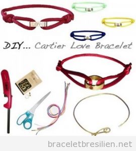 bracelet cartier fil