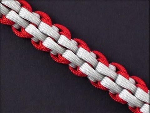 Comment réaliser un bracelet avec des lacets et noeuds, modèle « goutte de pluie »