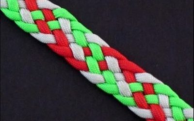 Bracelet de noeuds 6 torons et plat, vidéo tuto