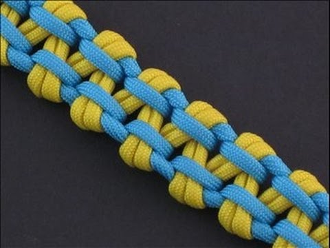 Comment fabriquer un bracelet de noeuds avec cordes de parachute, vidéo tuto