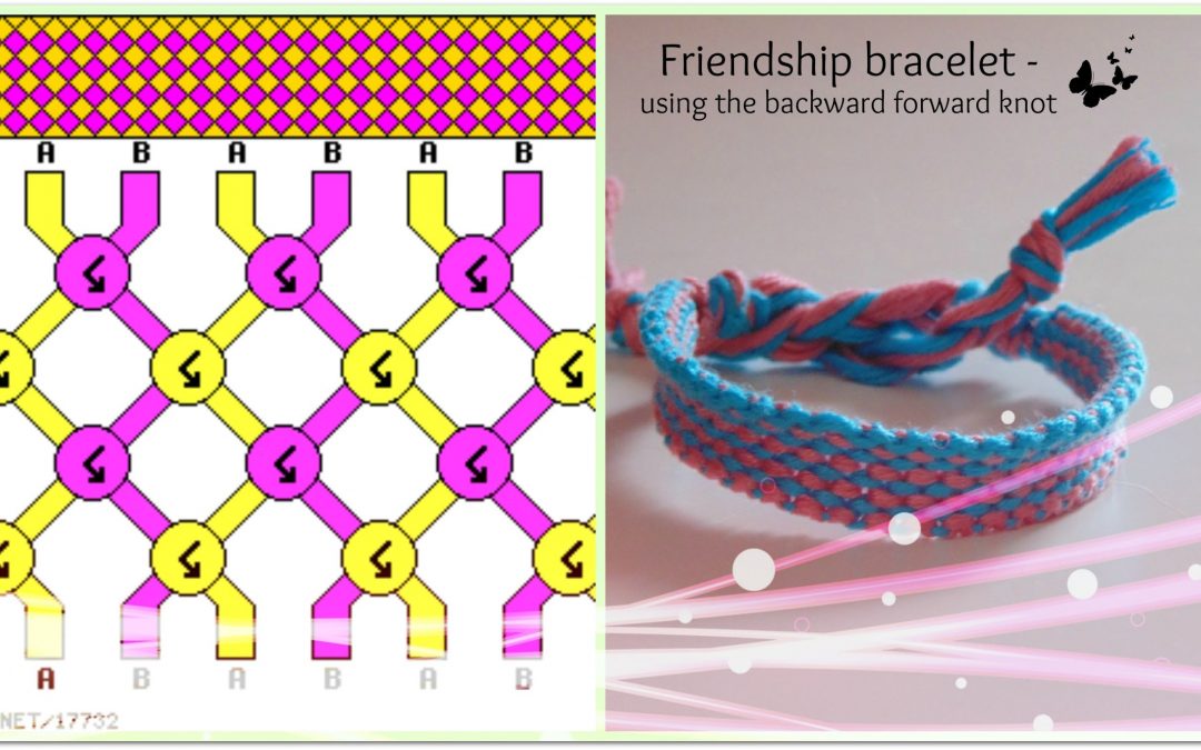 Comment réaliser un bracelet de l’amitié en suivant un modèle, tuto