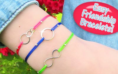 Bracelet de l&rsquo;amitié symbole de l&rsquo;infini trop simple, tuto