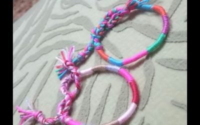 Deux manières de réaliser des bracelets en fil trop simples (Vidéo)